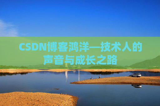 CSDN博客鸿洋—技术人的声音与成长之路